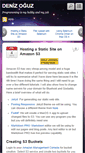 Mobile Screenshot of denizoguz.com