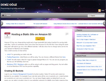Tablet Screenshot of denizoguz.com